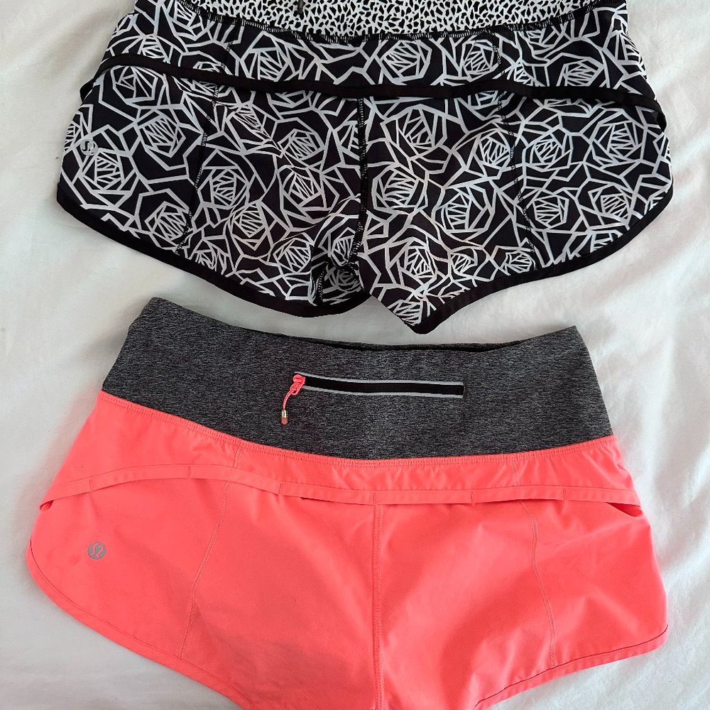 Lululemon "Speed Up" Shorts